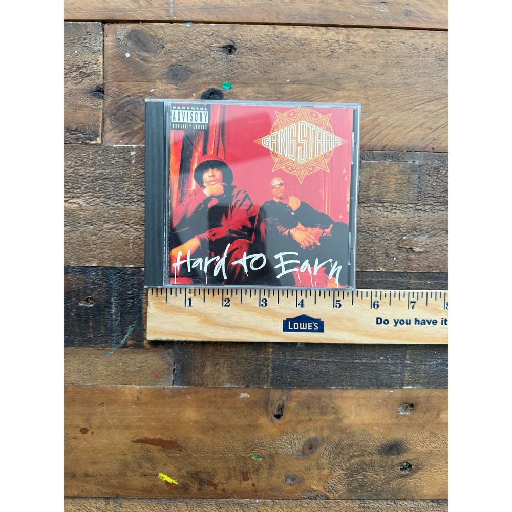 Gang Starr Hard to Earn CD 1994 Hip Hop Album DJ Premier Guru Mass Appeal